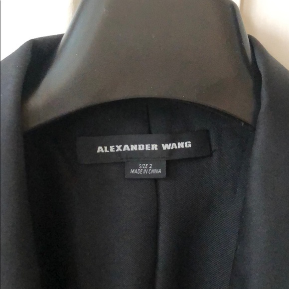 Alexander Wang slim fitted black blazer - Picture 4 of 9